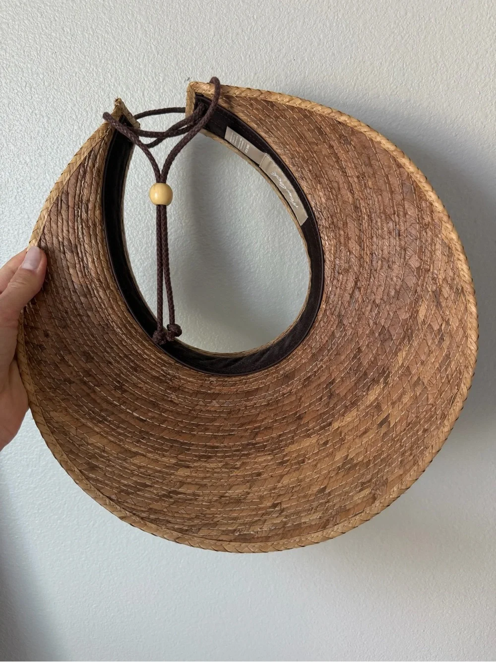 Hemlock Hat Company Sierra Straw Visor